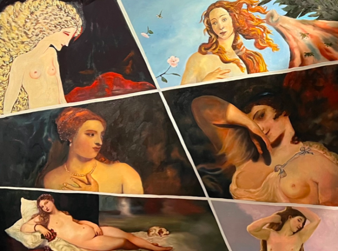 Painting for sale online - History of beauty