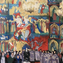Painting for sale online - Church service