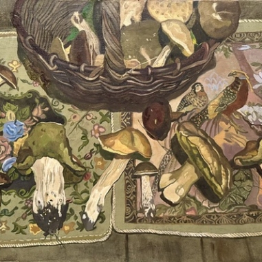 Painting for sale online - Still life with mushrooms