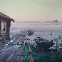 Painting for sale online - Fog