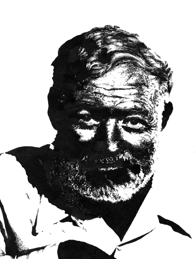 Painting for sale online - Ernest Miller Hemingway