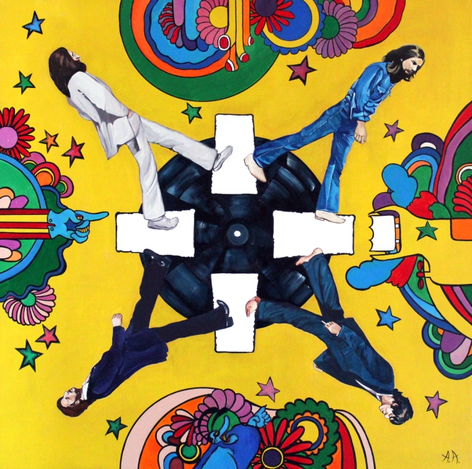 Painting for sale online - Yellow Submarine