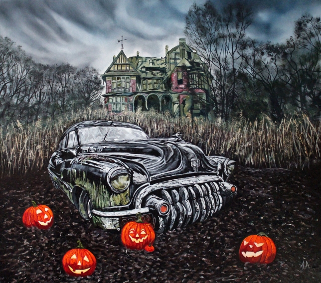 Painting for sale online - Thriller