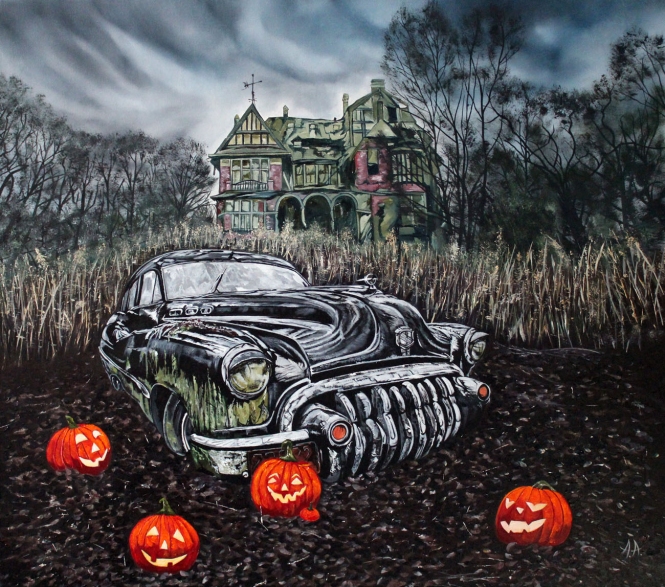 Painting for sale online - Thriller