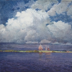 Painting for sale online - Kizhi Island
