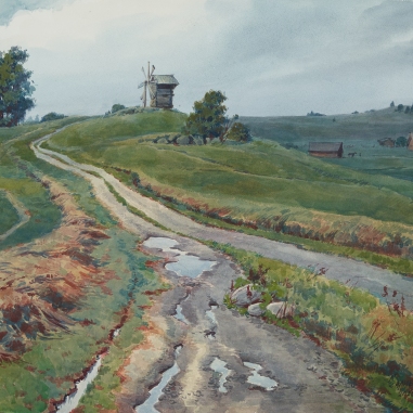 Painting for sale online - Mill