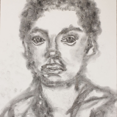 Painting for sale online - Anxious woman