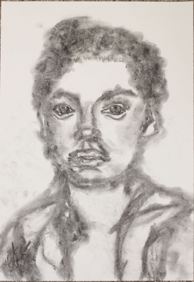 Painting for sale online - Anxious woman