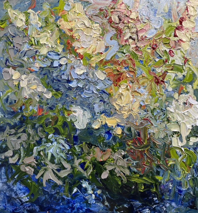 Painting for sale online - Cherry blossoms