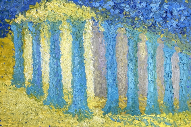 Painting for sale online - TEMPLE
