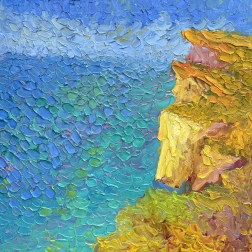 Painting for sale online - THE BLUE DISTANCE