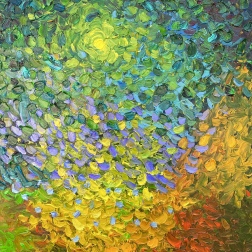 Painting for sale online - Moonlight over the city