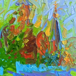 Painting for sale online - Church of theArchangel Michael