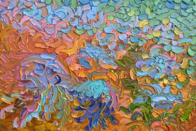 Painting for sale online - Invasion of jellyfish