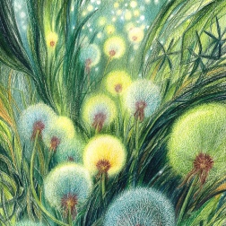 Painting for sale online - THE DANDELION WAY