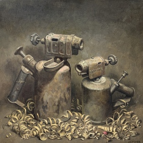 Painting for sale online - Fire-breathing