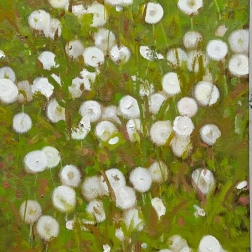 Painting for sale online - Dandelions