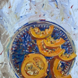 Painting for sale online - Still life with pumpkins