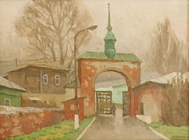 Painting for sale online - Old gate