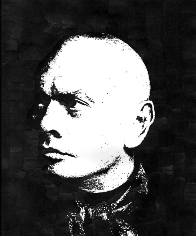 Painting for sale online - Yul Brynner
