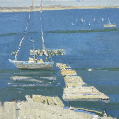 Painting for sale online - Yacht club