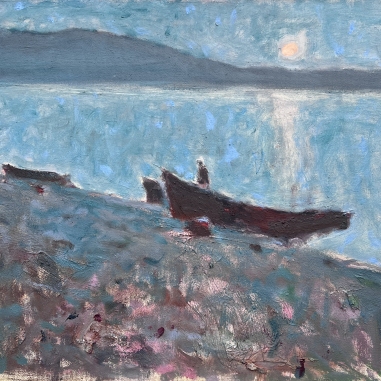 Painting for sale online - Evening in Yurkino