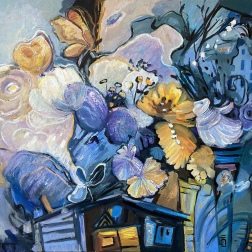 Painting for sale online - Evening Nectar