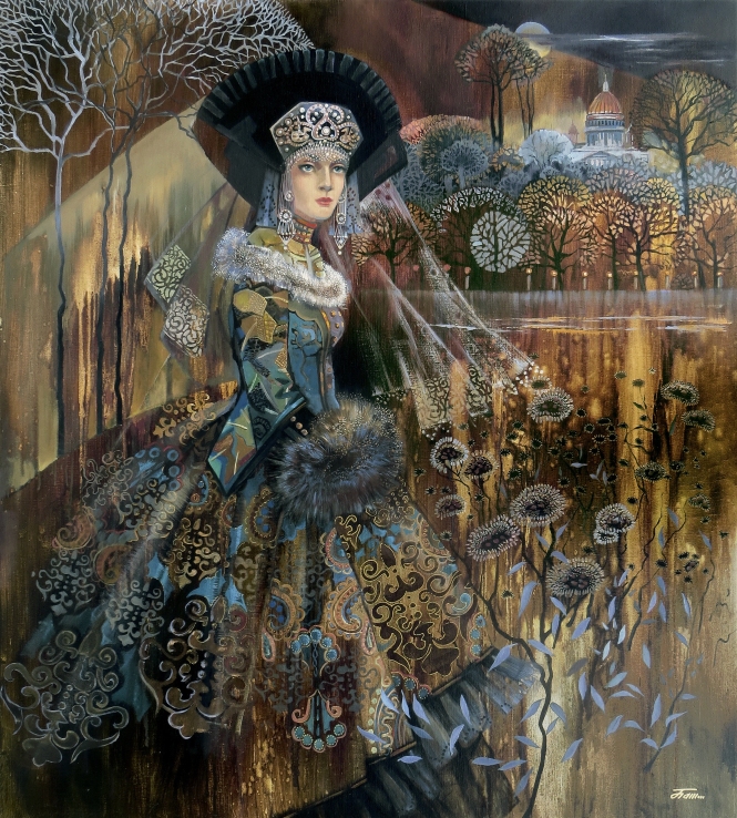 Painting for sale online - STILL AHEAD! EKATERINA. XXI century version
