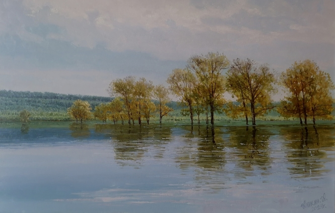 Painting for sale online - Through the Looking Glass