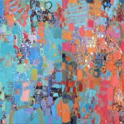 Painting for sale online - Kama Sutra (diptych)
