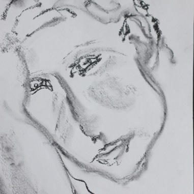 Painting for sale online - Thoughtful woman