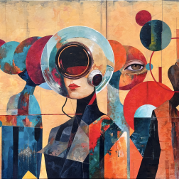 Painting for sale online - 150 days from Earth
