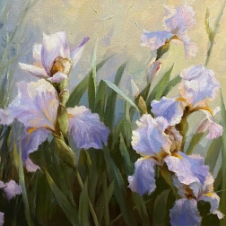 Painting for sale online - Irises