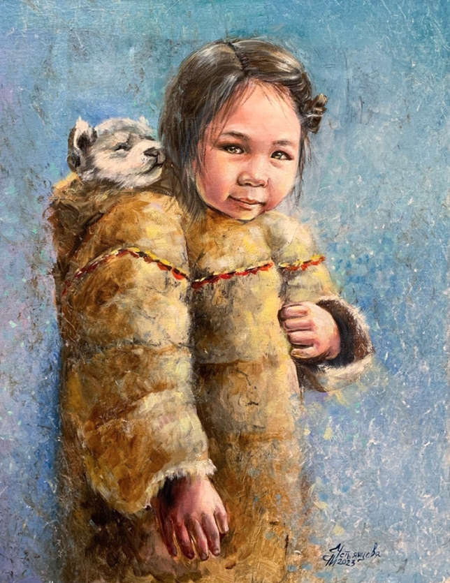 Painting for sale online - Girl