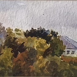 Painting for sale online - Miniature panorama 
