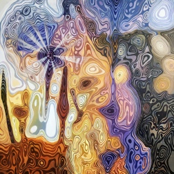 Painting for sale online - Dandelion Paradise