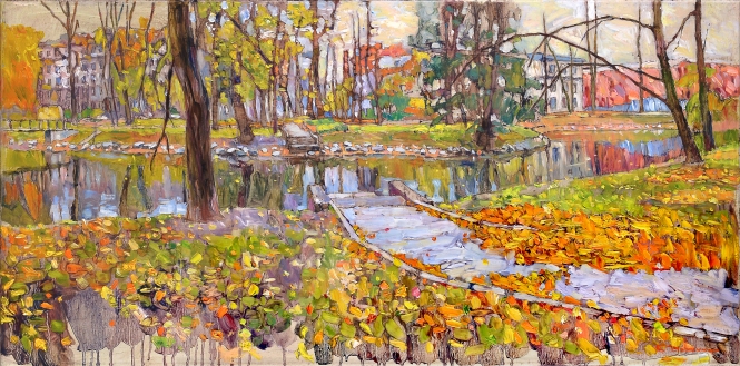 Painting for sale online - Silent Autumn