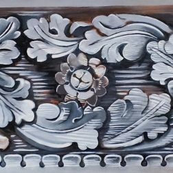 Painting for sale online - Russian house. Composition No. 8.