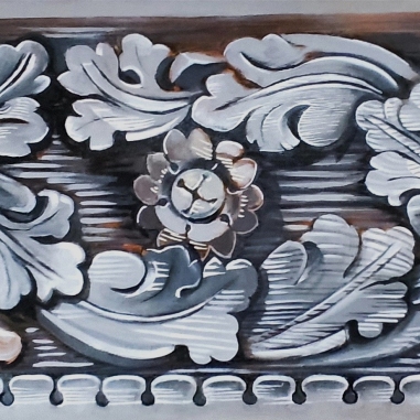 Painting for sale online - Russian house. Composition No. 8.