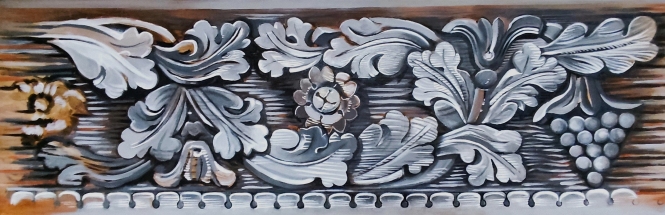 Painting for sale online - Russian house. Composition No. 8.