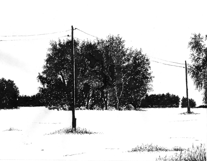 Painting for sale online - Among the Winter 3
