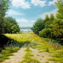 Painting for sale online - To the water!