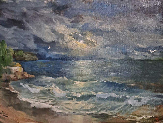 Painting for sale online - Seascape 1