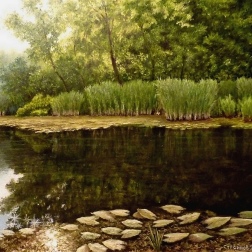 Painting for sale online - Forest Lake