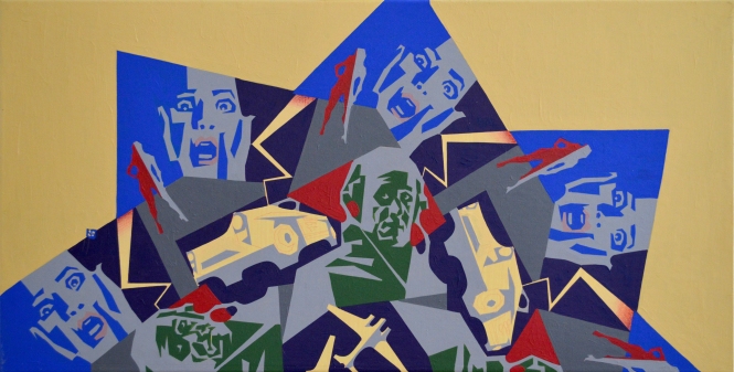 Painting for sale online - Thriller II
