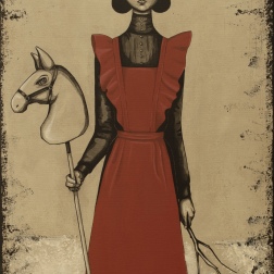 Painting for sale online - A Girl with a Horse