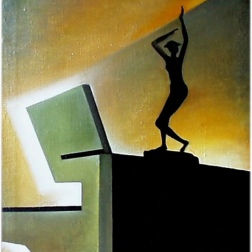 Painting for sale online - The Statuette in Interior