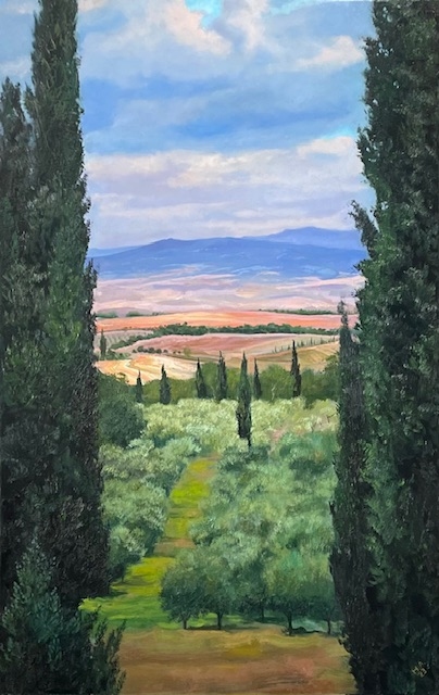 Painting for sale online - Tuscany