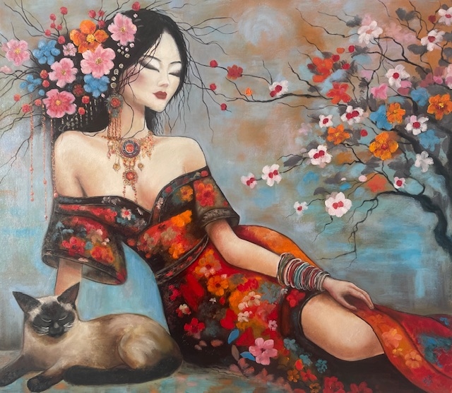 Painting for sale online - Eastern girl