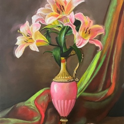 Painting for sale online - Lilies